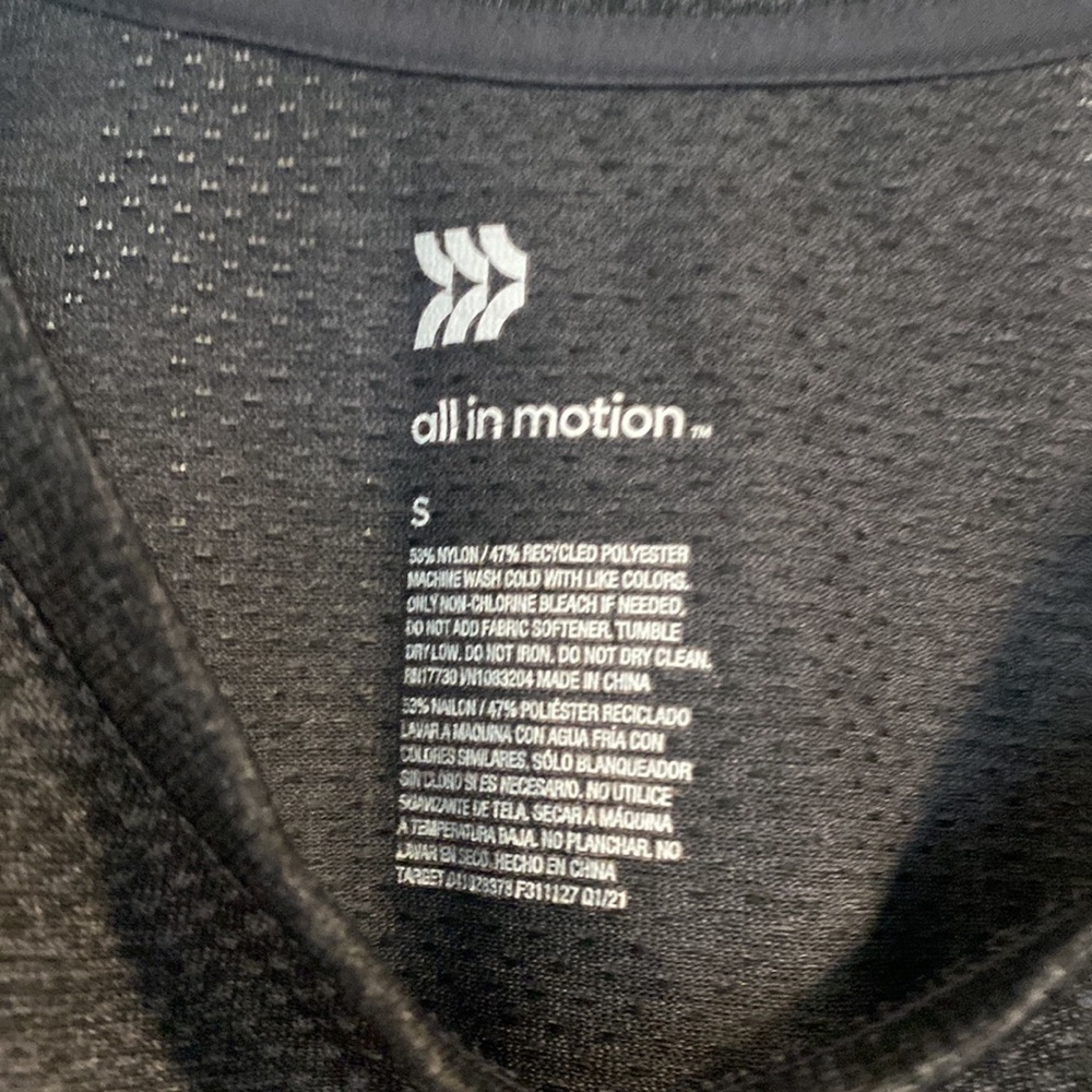 All In Motion, Target workout shirt - Picture 2 of 2